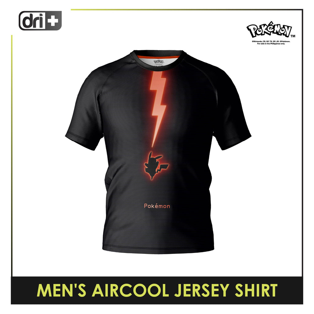 Dri Plus Men’s Pokemon Collection Aircool Jersey Shirt 1 pc PKDUMSRD533