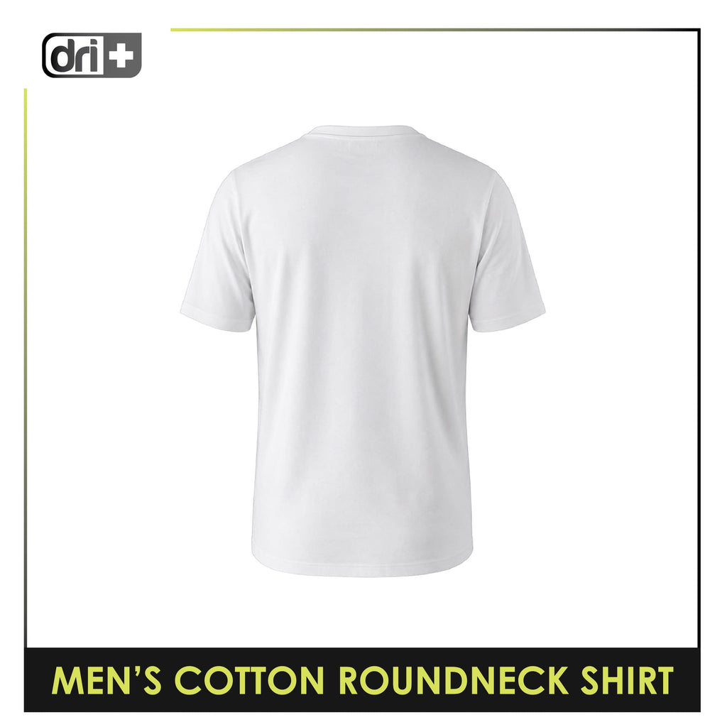 Dri Plus Men’s Anti-Odor Sweat Wicking Cotton The Good Evil Roundneck Shirt 1 piece DUMSRC612