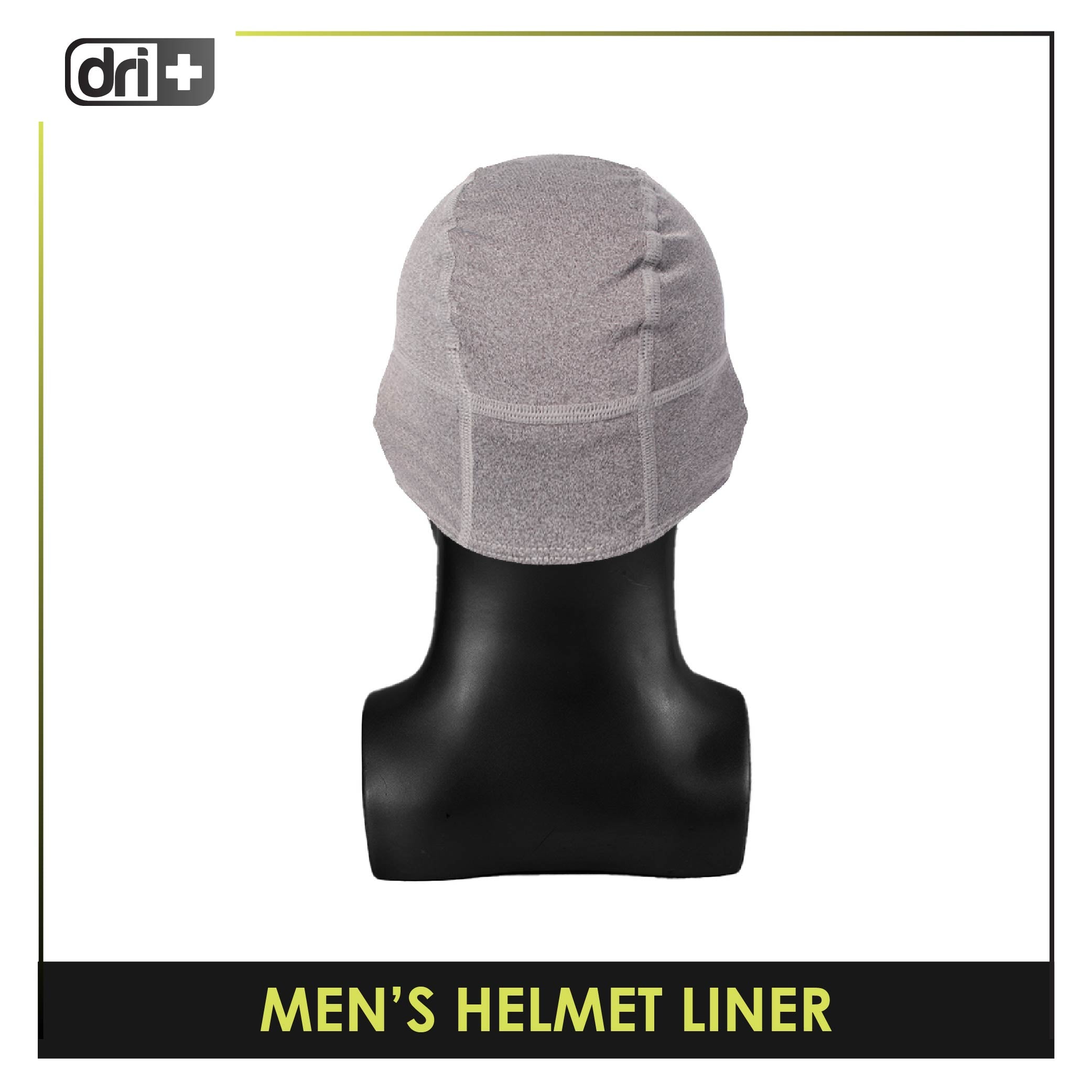 Dri-Plus Men's Washable Moisture Wicking Helmet Liner Cap 1 piece DUMHL533