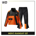Dri Plus Men’s Water-Resistant Motorcycle Rainsuit Set DMRW621