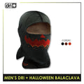 Dri Plus Men's Halloween Pumpkin Washable Moisture Wicking Balaclava 1 piece DUMBH631