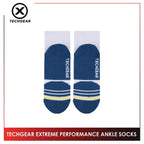 Burlington Men’s Sports Techgear Extreme Performance (Running) Ankle Socks 1 pair TGMX631