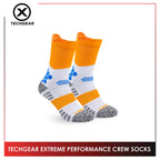 Burlington Men’s Sports Techgear Extreme Performance (Basketball) Crew Socks 1 pair TGMX633