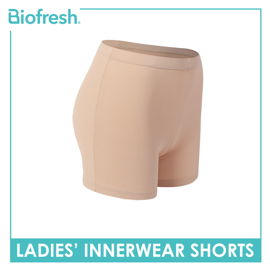 Biofresh Ladies’ Antimicrobial Innerwear Mid Rise Shorts 4" 1 piece ULBC1