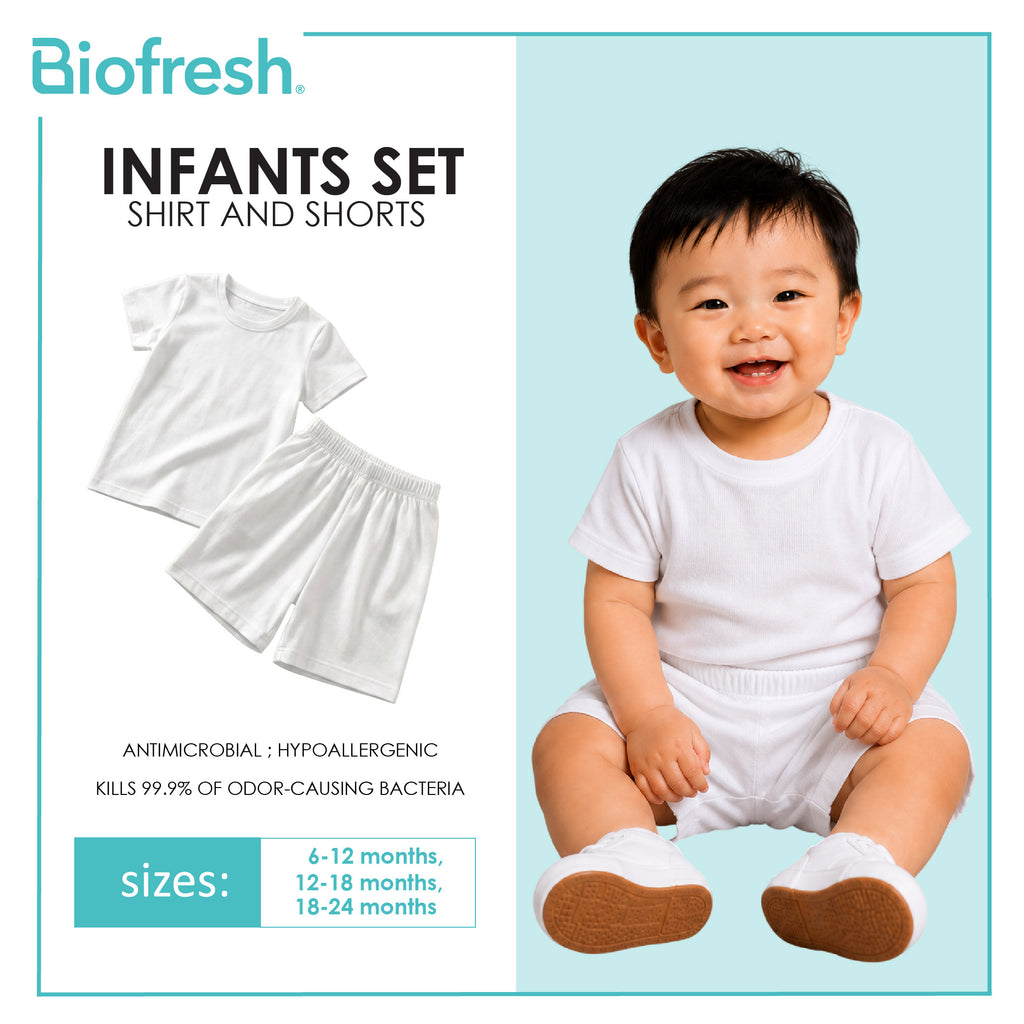 Biofresh Infants Antimicrobial Set Shirt and Shorts UISET1G611
