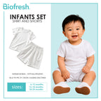 Biofresh Infants Antimicrobial Set Shirt and Shorts UISET1G611