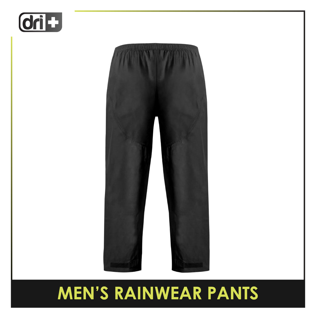Dri Plus Men’s Lightweight Quick Dri Rainstorm Waterproof Rainwear Pants 1 piece DMRWP531