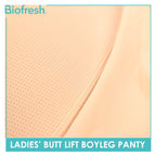 Biofresh Ladies’ Antimicrobial Padded Butt Lift Boyleg Panty 1 piece ULBBL531