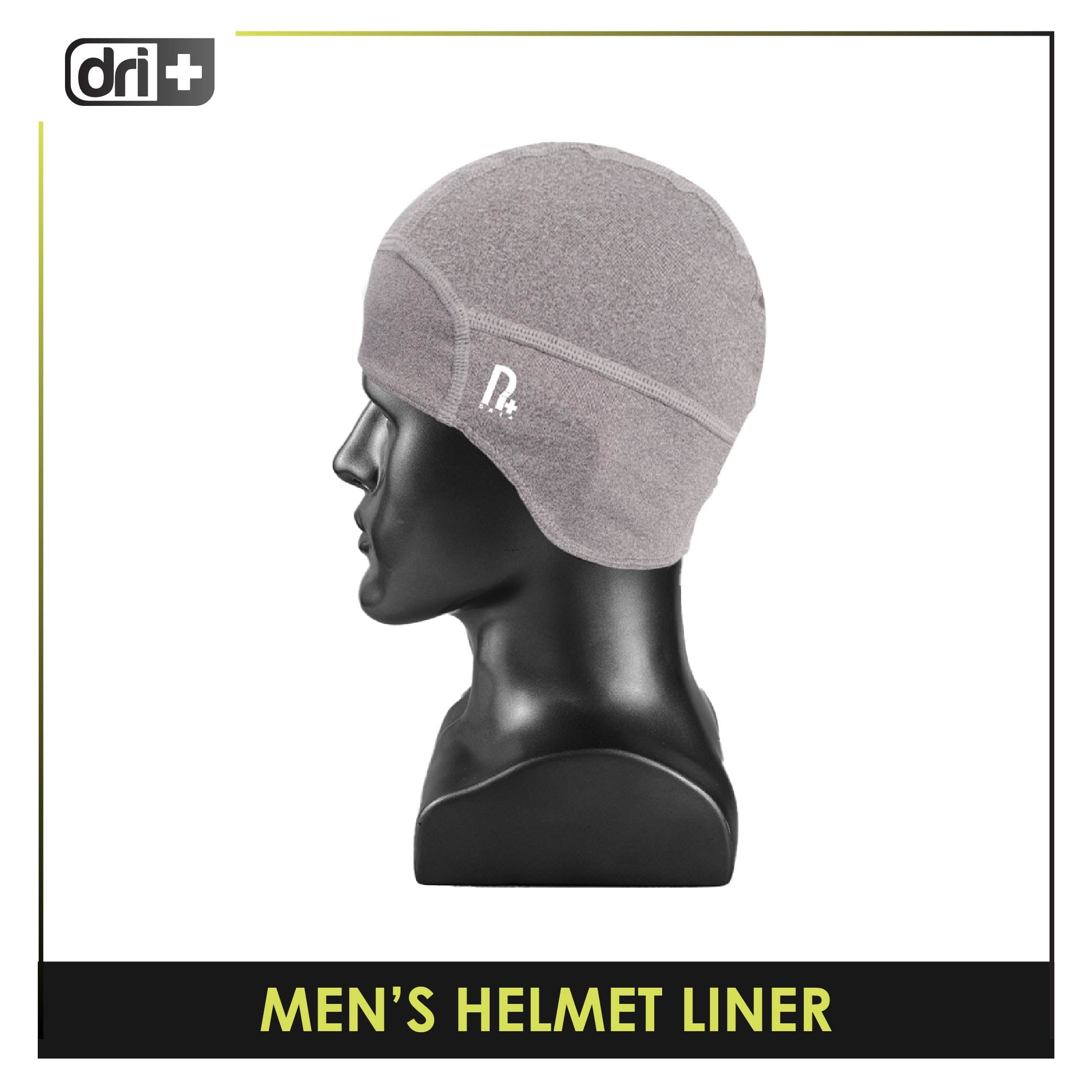 Dri-Plus Men's Washable Moisture Wicking Helmet Liner Cap 1 piece DUMHL533