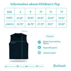 Biofresh Active Kids Boys AirDry Muscle Tee 1 piece MUBSM611