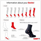 Knit | Pride Month Unisex Cotton Embroidered Thin Casual Crew Socks 1 pair KMCE621