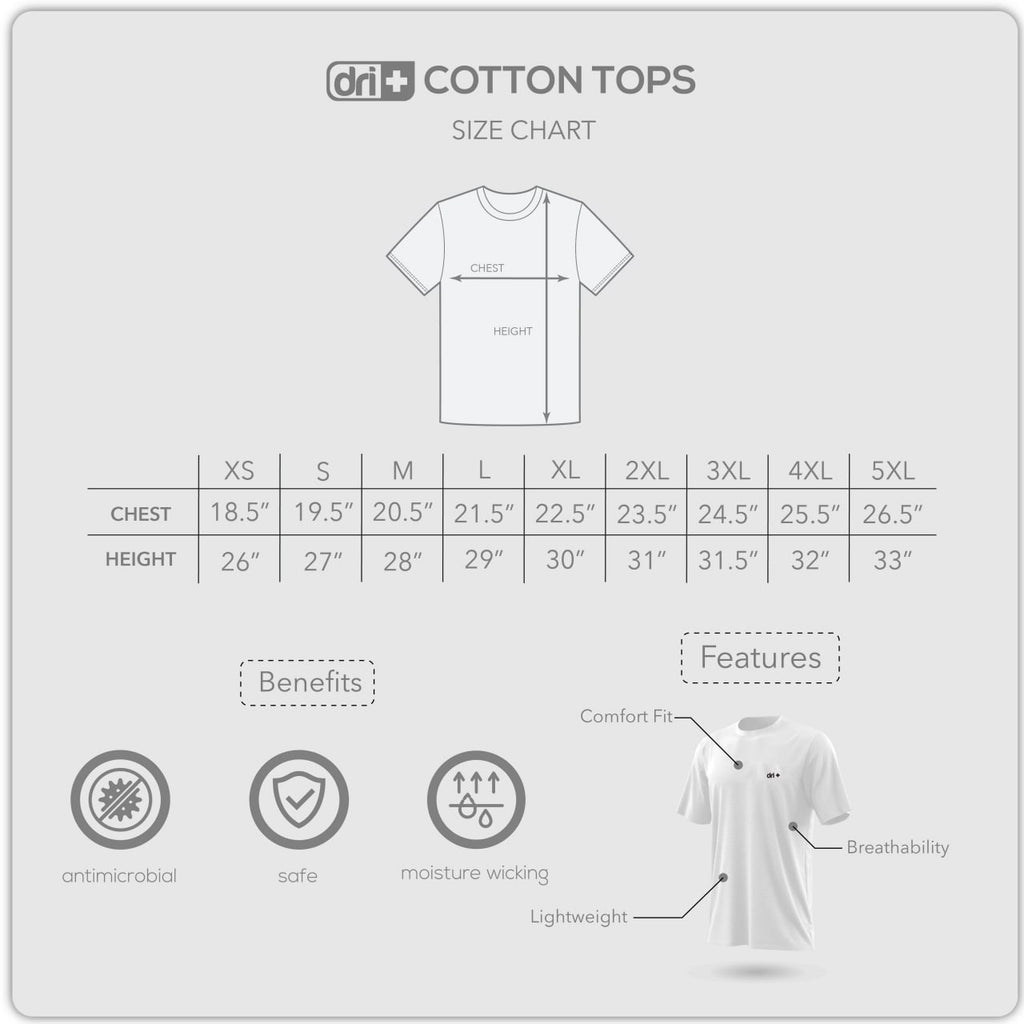 Dri Plus x Mr Nobodydudy Men's Anti-Odor Sweat Wicking Cotton+ Shirt 1 pc DUMSR3406