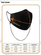 Burlington Unisex Copper Pro Antimicrobial Facemask ind1 CPBMMASK1/CPBLMASK1 (4846306197609)