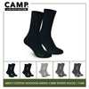 Camp CMS1106 Men's Cotton Blend Outdoor Hiking Crew Thick Sports socks 1 pair