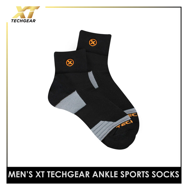 Burlington BMELTBT300 Men's B1T1 Techgear Thick Sports Ankle socks 1 pair (6575249850473)