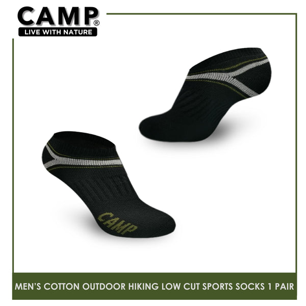 Camp CMS1101 Men's Cotton Blend Outdoor Hiking Lowcut Thick Sports socks 1 pair (6600523874409)