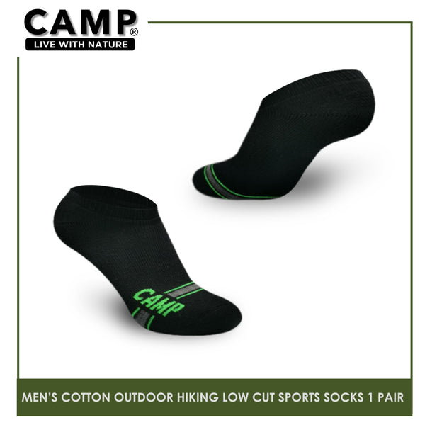 Camp CMS1102 Men's Cotton Blend Outdoor Hiking Lowcut Thick Sports socks 1 pair (6601171796073)