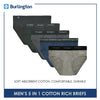 Burlington Men's Cotton 5 pieces in a pack Brief OGTMBSG1 (Limited Time Offer)