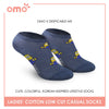 OMO OLCDM9405 Ladies Cotton Low Cut Casual Socks 1 pair