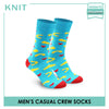 KNIT KMC1815 Men's Casual Crew Socks