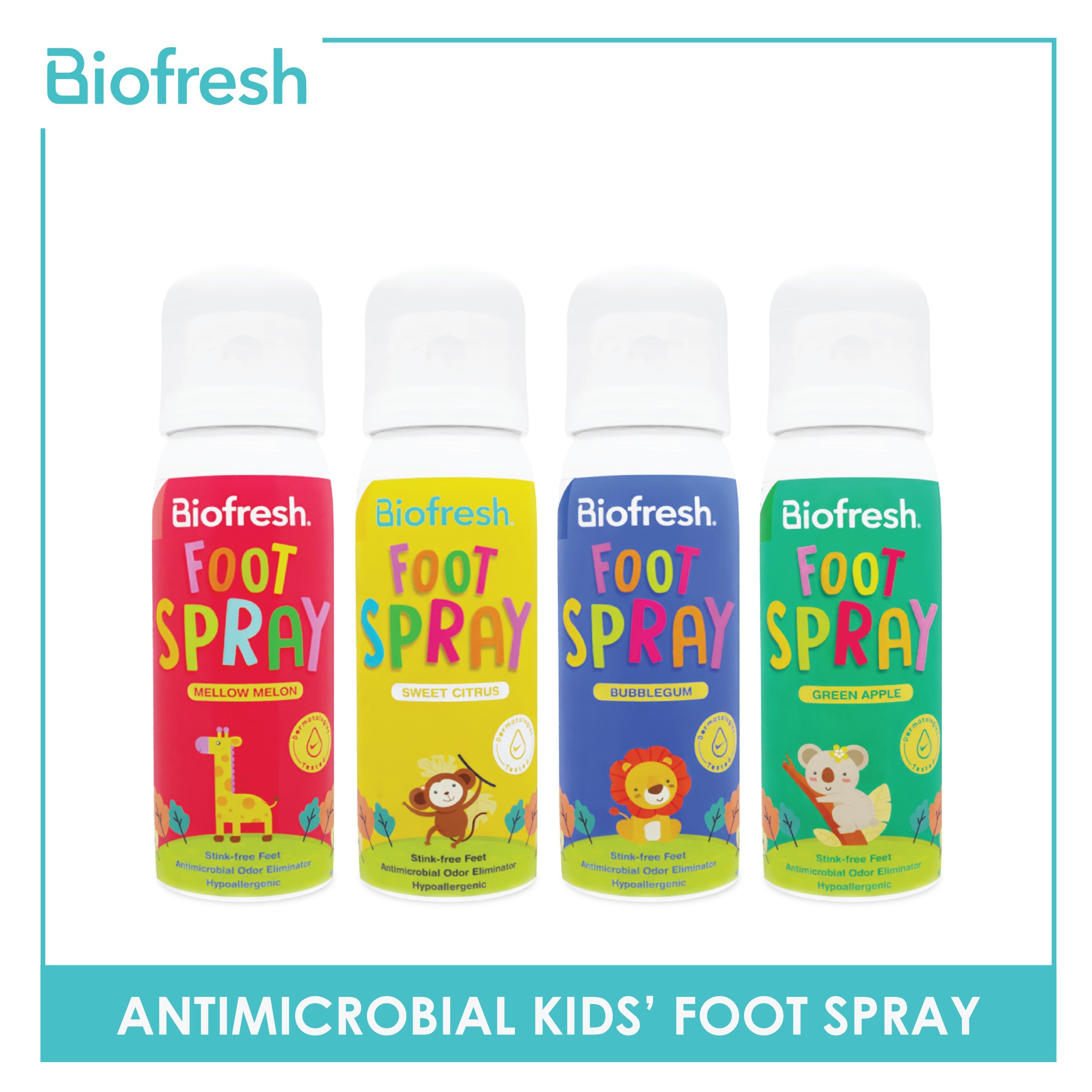 Antimicrobial Foot Spray for Kids