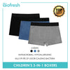 Biofresh UCBBG8 Children's Boxer Brief 3 pieces in a pack