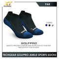 Burlington Men's Sports Techgear Extreme Performance (Golf Pro) Ankle Socks TGMGV0401