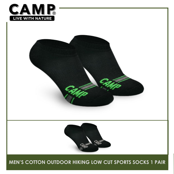 Camp CMS1102 Men's Cotton Blend Outdoor Hiking Lowcut Thick Sports socks 1 pair (6601171796073)