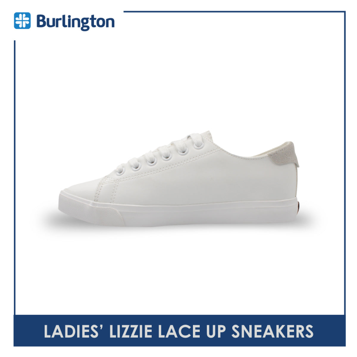 Burlington Ladies' Lizzie Low Cut Lace Up Sneaker Shoes HLH2402