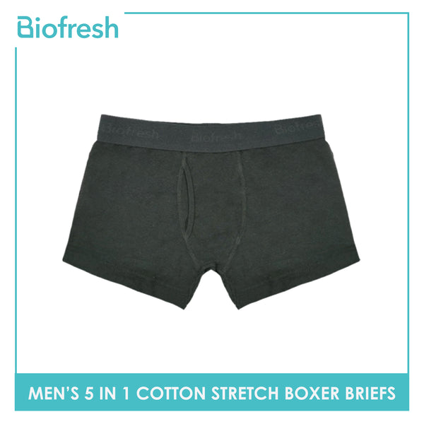 Biofresh 5in1 Men's Boxer Brief Comfort Breathable Underwear OUMBBG1 (4790650503273)