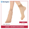 Burlington Ladies' 50 Denier Full Support Shortie stockings 3 pairs in 1 pack BSSHG50