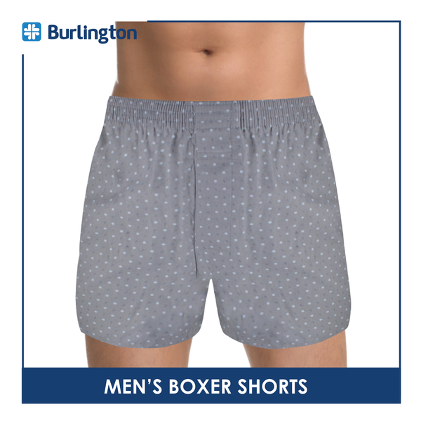 Burlington Men's Woven Boxer Shorts 1 piece GTMBX1411