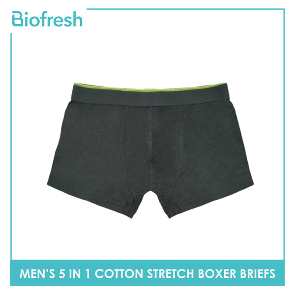 Biofresh 5in1 Men's Boxer Brief Comfort Breathable Underwear OUMBBG1 (4790650503273)