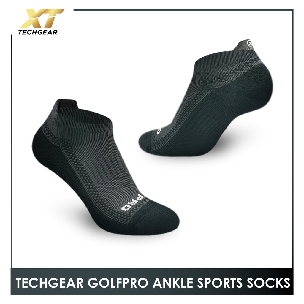 Burlington Men's Sports Techgear Extreme Performance (Golf Pro) Ankle Socks TGMGV0401