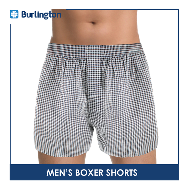 Burlington Men's Woven Boxer Shorts 1 piece GTMBX1409
