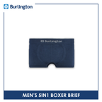 Burlington Men's OVERRUNS Cotton 5 pieces in a pack Boxer Brief OGTMBBGCO (Limited Time Offer)
