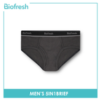 Biofresh Men's Antimicrobial Cotton Brief 5 pieces in 1 pack OUMBSG1 (Limited Time Offer)