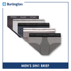 Burlington Men's OVERRUNS Cotton 5 pieces in a pack Brief OGTMBSGCO1 (Limited Time Offer)