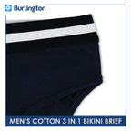 Burlington Men's Cotton Bikini Brief 3 pieces in a pack GTMBSG1