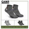 Camp CMS1107 Men's Cotton Blend Outdoor Hiking Ankle Thick Sports socks 1 pair