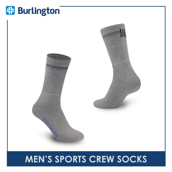 Burlington Men's Cotton Thick Sports Crew Socks 1 pair BMS2403