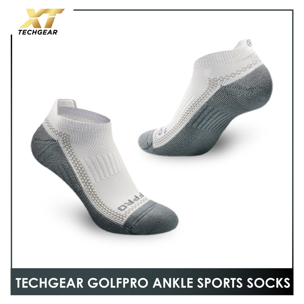 Burlington Men's Sports Techgear Extreme Performance (Golf Pro) Ankle Socks TGMGV0401