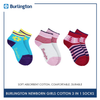 Burlington BGICKG15 Children's Cotton Ankle Casual Socks 3 pairs in a pack