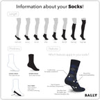 Bally YMCKG12 Men's Cotton Crew Casual Premium Socks 3 pairs in a pack (4568942313577)