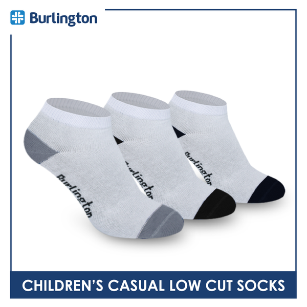Burlington Children's Cotton Ankle Lite Casual Socks 3 pairs in a pack BGCS1 (Limited Time Offer) (6657215070313)
