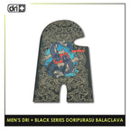 Dri Plus Men's Black Series Washable Multi-Functional Moisture Wicking Balaclava 1 piece DMGRAPBALA1202 (Limited Edition)