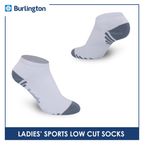 Burlington Ladies' Cotton Low cut Thick Sports Socks 3 pairs in a pack BLSS03 (Limited Time Offer) (6657183219817)
