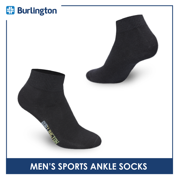 Burlington Men's Cotton Ankle Lite Casual Socks 3 pairs in a pack BMCS02 (Limited Time Offer) (6657272873065)