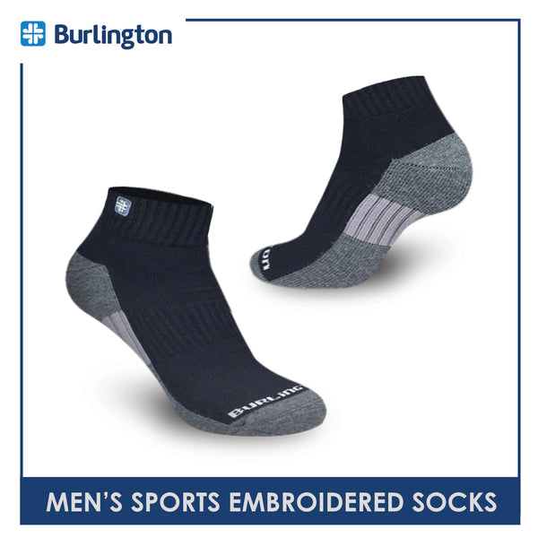 Burlington BMSE20 Men's Cotton Ankle Sports Socks 1 Pair (4762282197097)