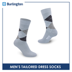 Burlington Men's Tailored Dress Crew Socks 1 Pair BMT1201